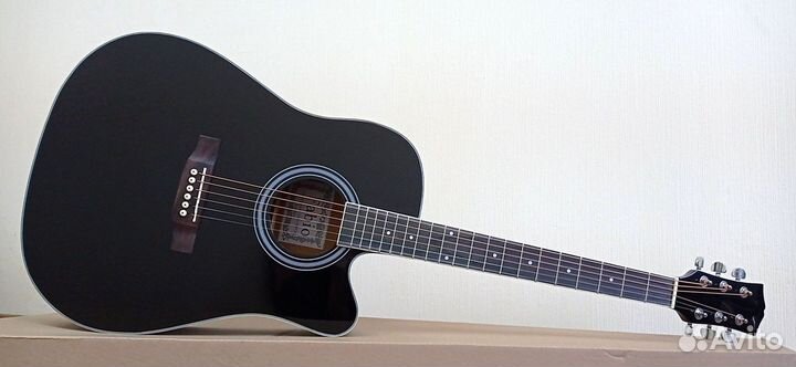 Электроакустическая гитара Fabio FAW701BK CEQ