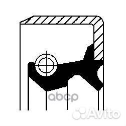 Сальник ступицы колеса зад Toyota Camry/Car