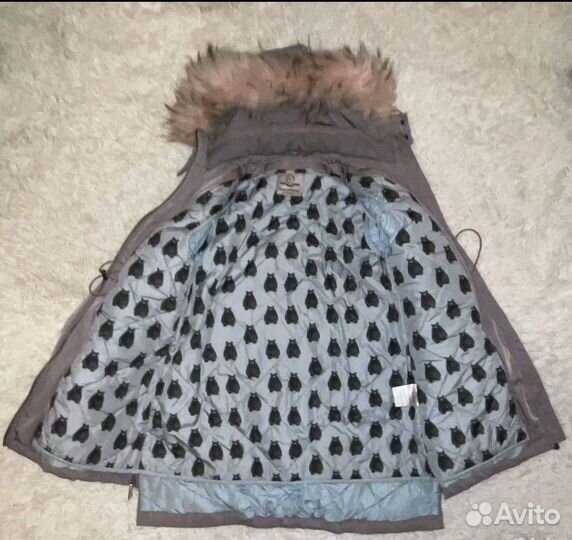 Парка зимняя для девочки 140 Noble People