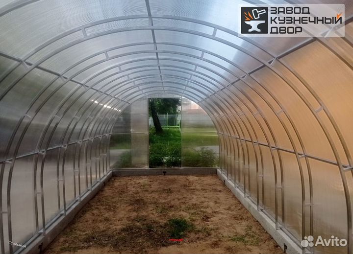 Теплица из поликарбоната 3х6 м