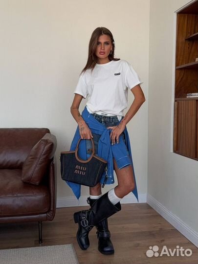 Футболка miu miu