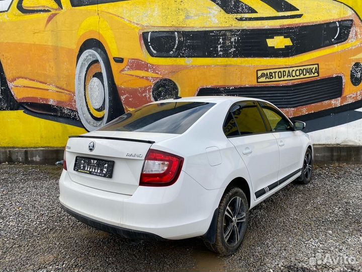 Skoda Rapid 1.6 МТ, 2018, 110 000 км