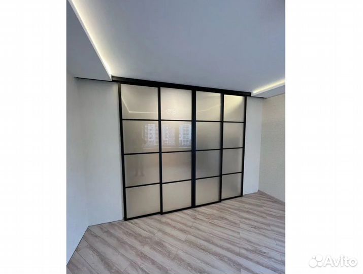 Раздвижная перегородка с фабрики