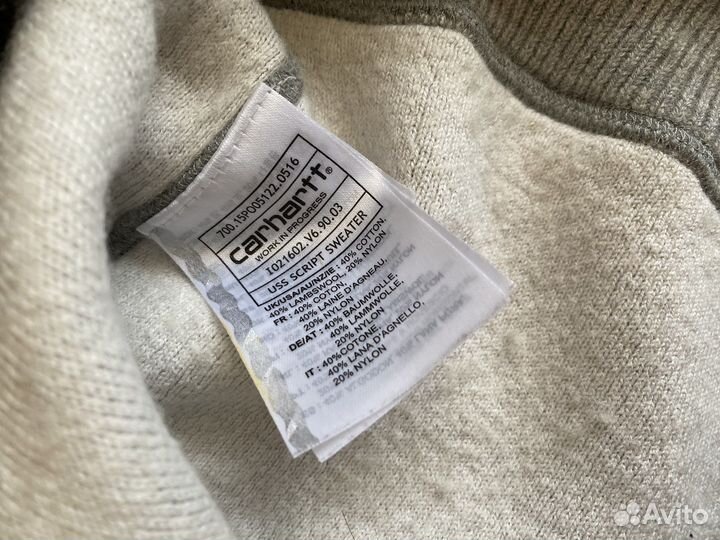 Свитер carhartt