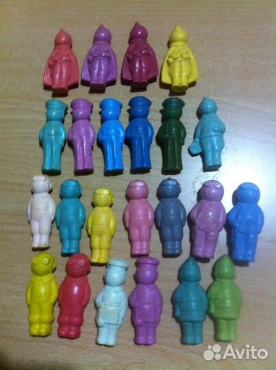 Солдатики СССР Колкий пластик. Дети полка