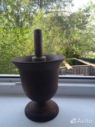 Ступка с пестиком старинная