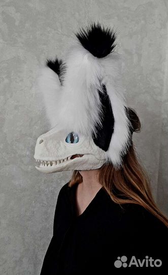Маска раптора фурри
