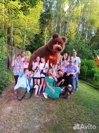 Эксклюзивный концерт с артистами и с Мишкой