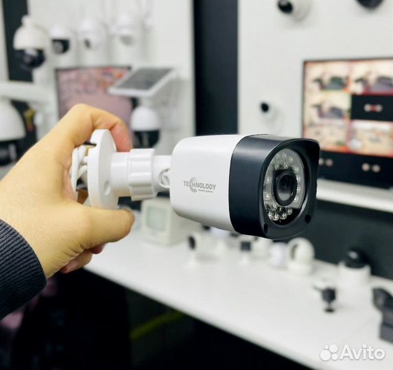 Камеры для видеонаблюдение комплкт рассрочка