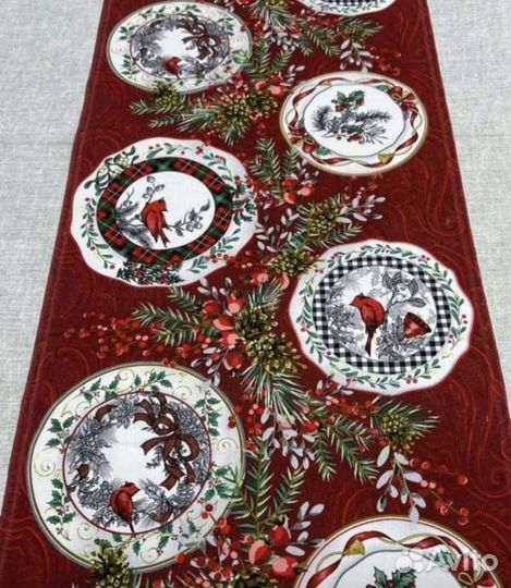 Скатерть дорожка новогодняя