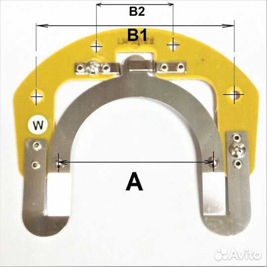Плата выключателя центробежного L14-102/4
