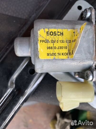 Стеклоподъемник передний правый chevrolet cruze