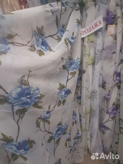 Тюль шторы Лен