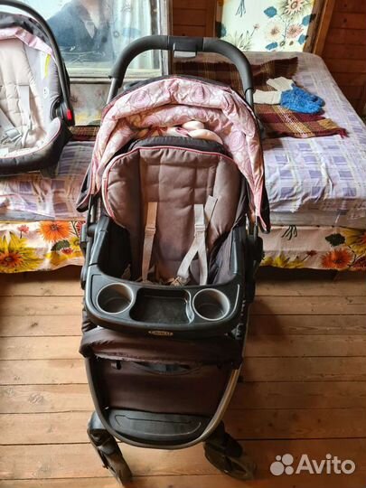Коляска из Америки Graco 3 в 1, б/у