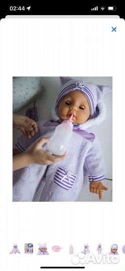 Кукла пупс новая