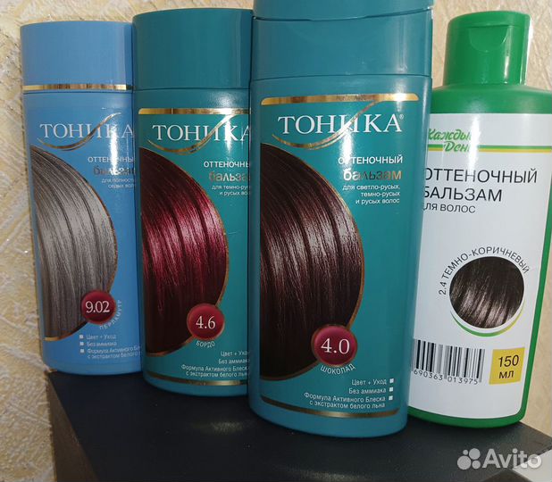 Тоника Косметика пакетом Краска для волос пакетом