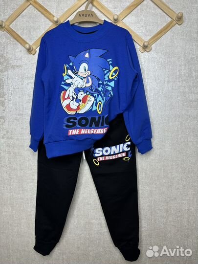 Костюм для мальчика Sonic 104 110 116 122 128 134