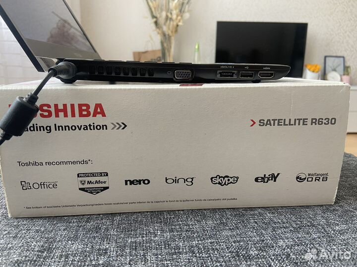 Ноутбук toshiba satellite r630-130