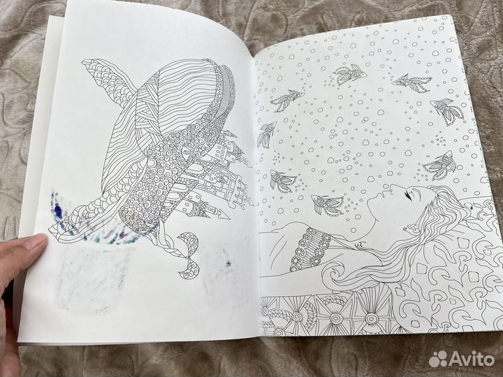 Раскраска антистресс Сказочная Сотворель