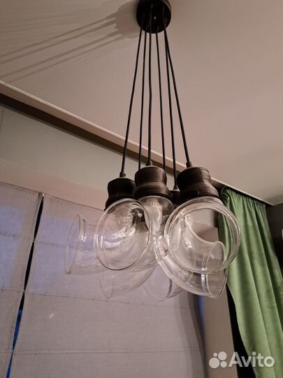 Люстра потолочная в стиле лофт