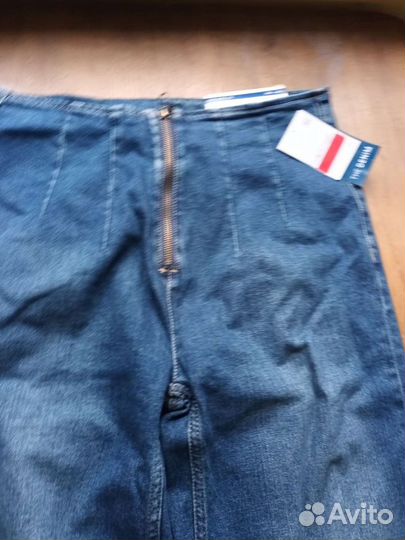 Кюлоты джинсовые