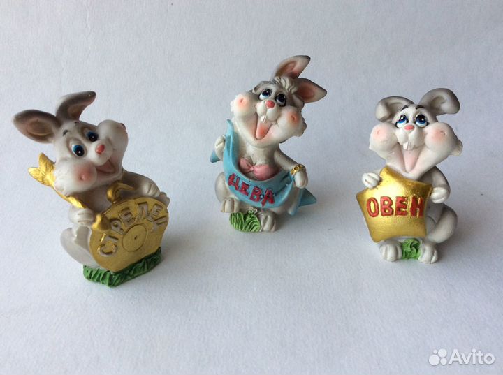 Фигурка “ Кролик” знак зодиака “Дева”