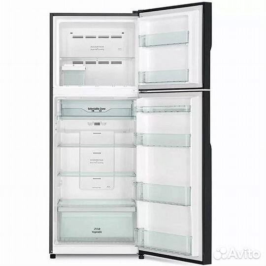 Холодильник hitachi R-VX 472 PU9 BBK