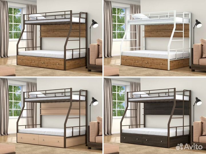 Двухъярусная детская кровать