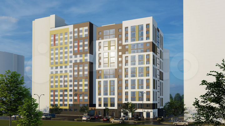 1-к. квартира, 39 м², 9/15 эт.