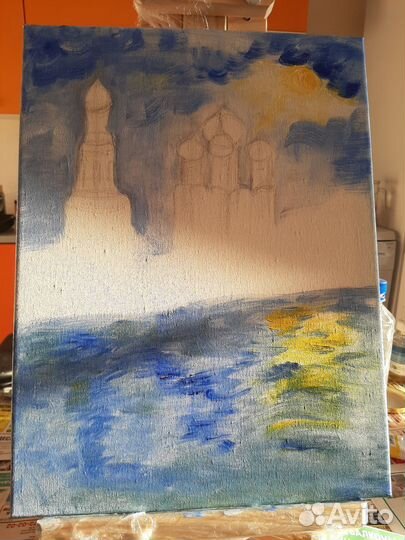 Картина маслом на холсте