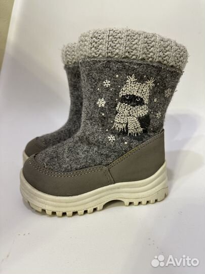 Валенки котофей 23 для девочки