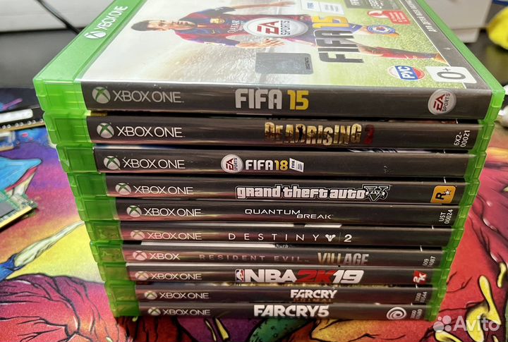 Игры на xbox one диски