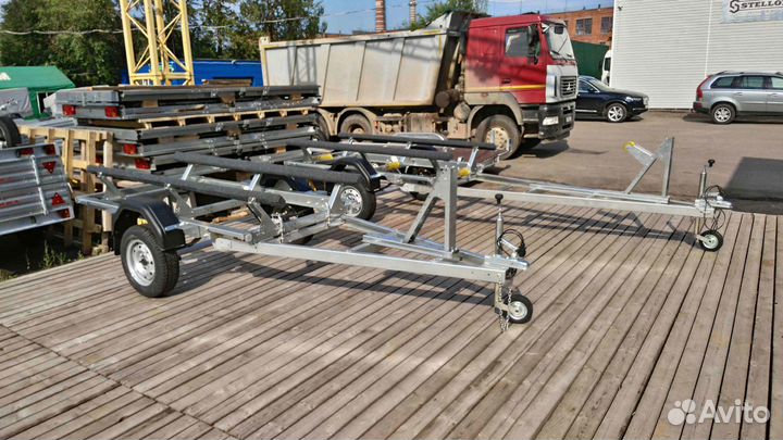Прицеп сст 7132-13 Водник до 3.8 м (Без лебедки и