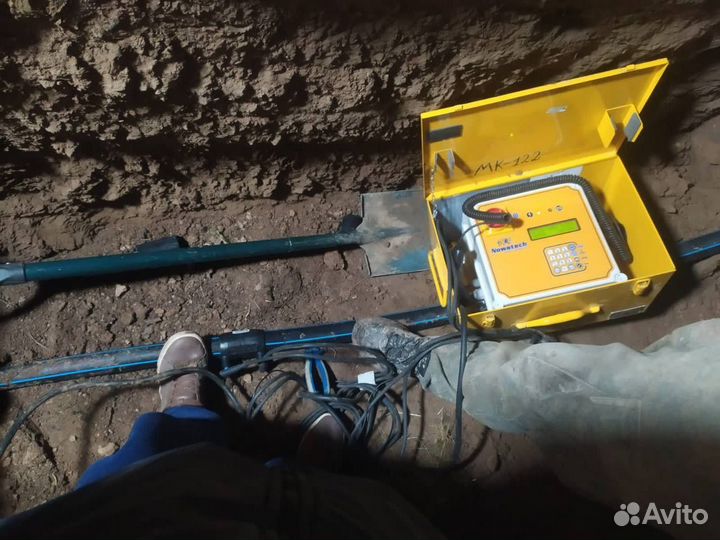 Врезка под давлением. Электромуфтовая варка труб