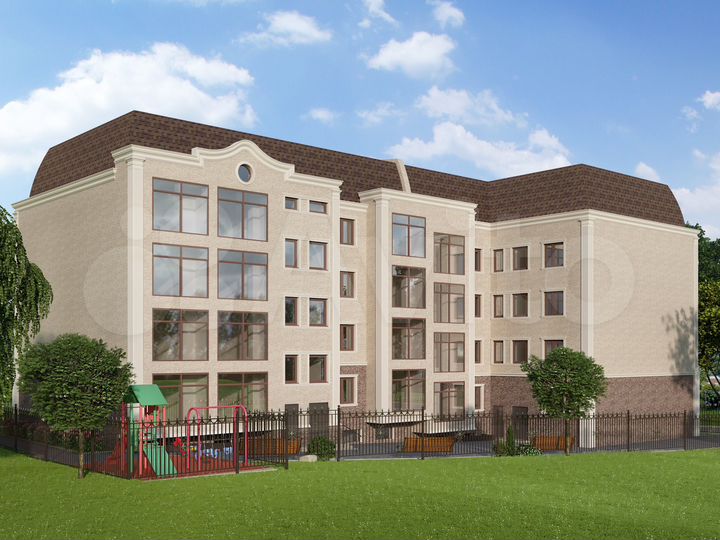 3-к. квартира, 101 м², 4/5 эт.