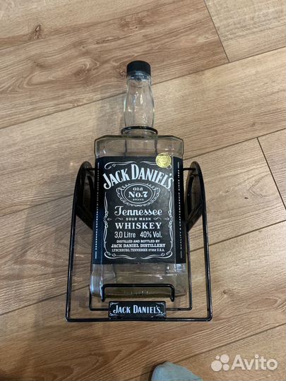 Бутылка из под виски качели 3 литра