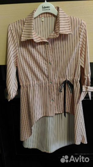 Рубашка-блузка для девочки, р.146