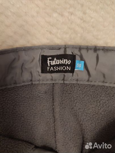 Брюки утеплённые на мальчика 98