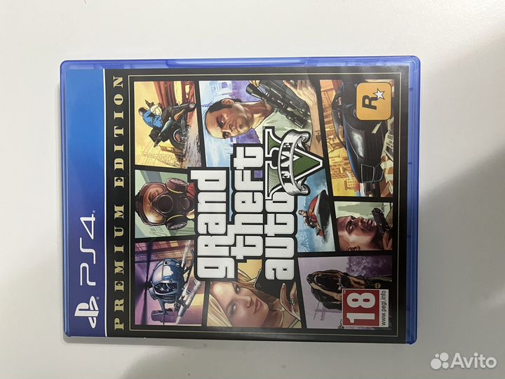 Диск гта 5 на пс 4