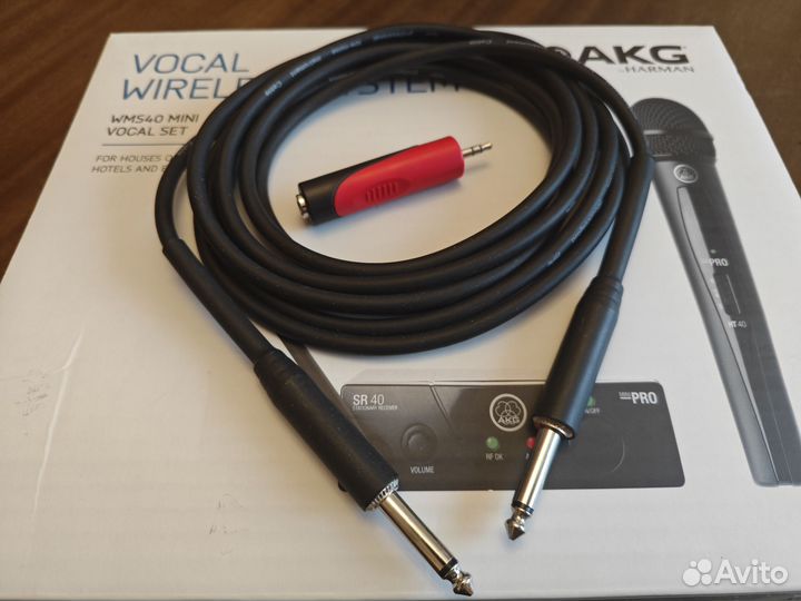 Микрофон беспроводной AKG WMS40 Mini Vocal Set