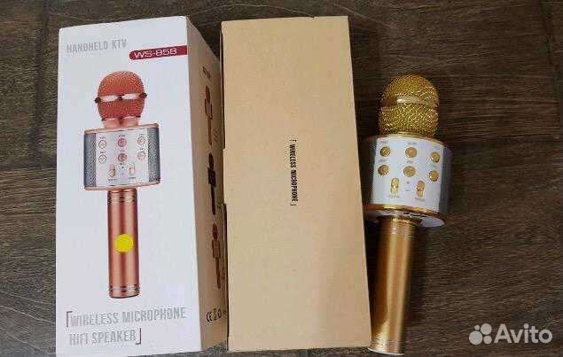 Тренд года караоке микрофон WS 858 оптом для детей