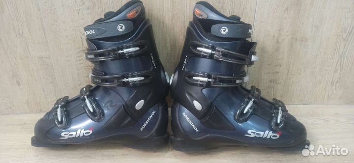 Гор лыжи fischer 165см ботинки rossignoll 28,5