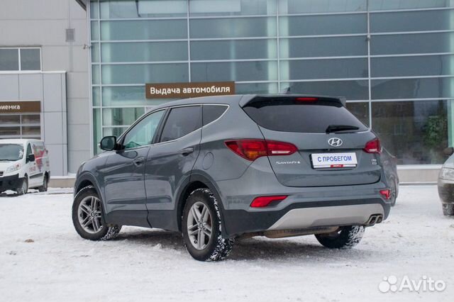 Hyundai Santa Fe 2.2 AT, 2017, 197 000 км