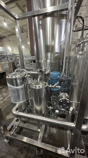 Проточно-выпарная установка, 700 л/ч по испар. вл