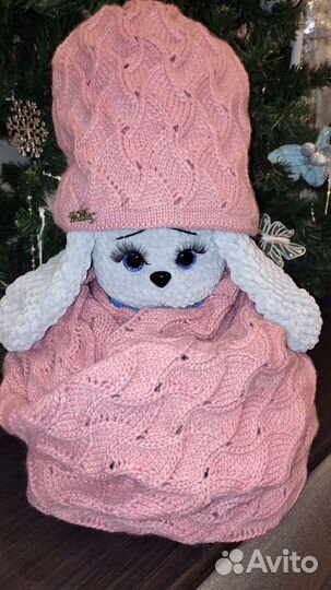 Комплект шапка и снуд