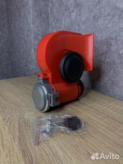 Звуковой сигнал, пневмо гудок - улитка