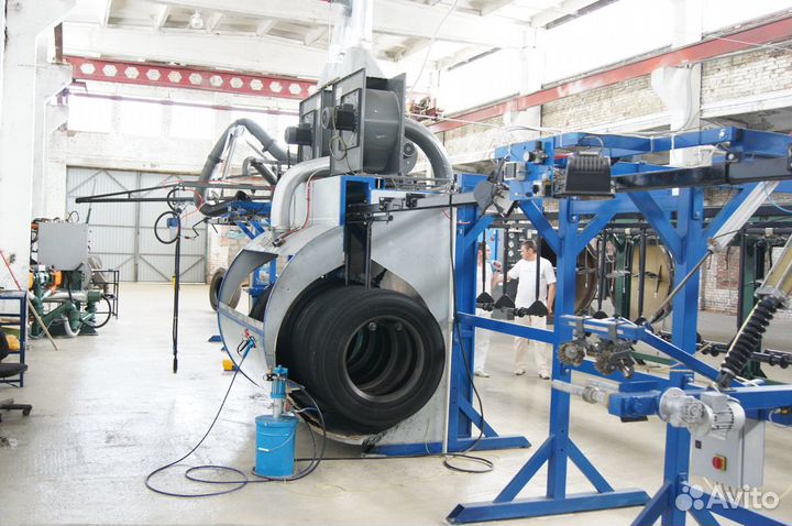 Оборудование по востоновлению грузовых шин