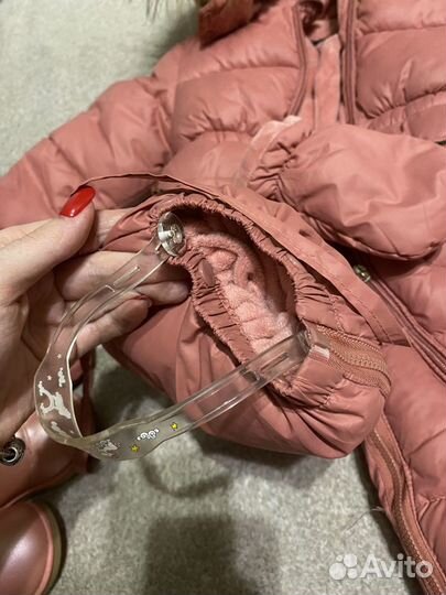 Зимние комбинезоны для девочки 80