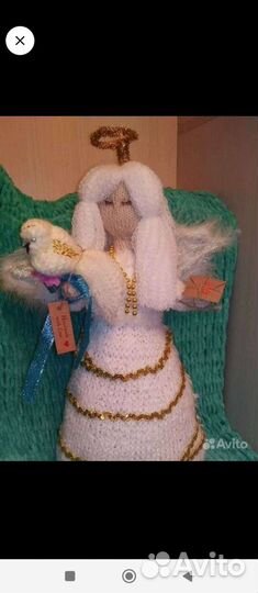 Мягкие игрушки вязаные, сувениры, амиригуми