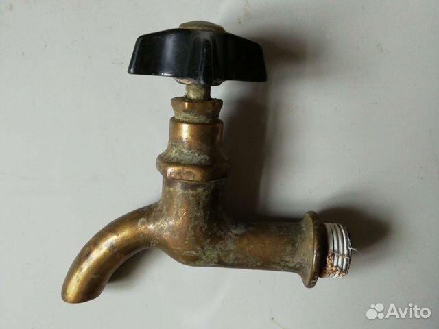 Кран латунный СССР